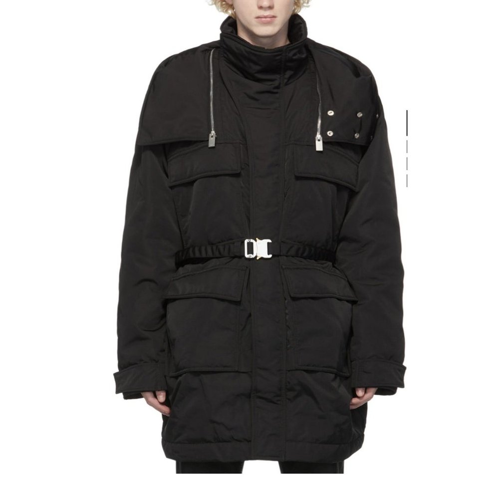 1017 ALYX 9SM Black Fuoripista Parka